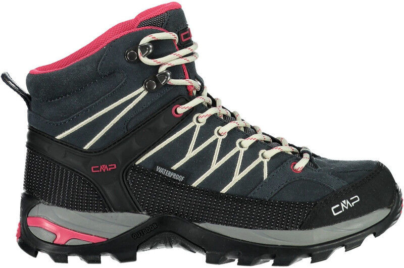 CMP campagnolo Campagnolo Rigel WP Buty trekkingowe Mid Kobiety, antracite-off white EU 38 2020 Trapery turystyczne 3Q12946-76UC-38