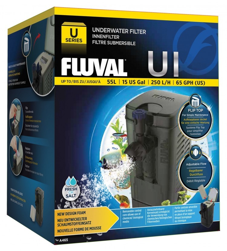 Fluval Filtr wewnętrzny U1, do 55L