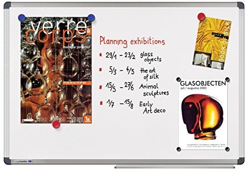 Legamaster Legamaster Whiteboard uniwersalny, do montażu na ścianie z mocowaniem narożny, 90 x 60 cm 865522000