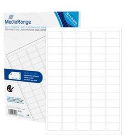 MediaRange MediaRange - multi-purpose labels - 3250 label(s) - 30.1 x 21.2 mm MRINK151