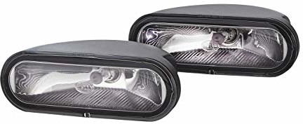 HELLA 1NA 008 284-801 FF/Halogen-Zestaw reflektora przeciwmgłowego - FF 75 - 12V - Oprawa - Kolor szkła reflektora: przezroczysty - z lewej/z prawej - Komplet - Ilość: 2 008284801