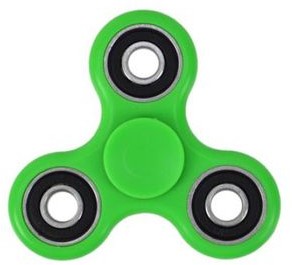 PNI Zabawka antystresowa spinner PNI Speedy Green zielona