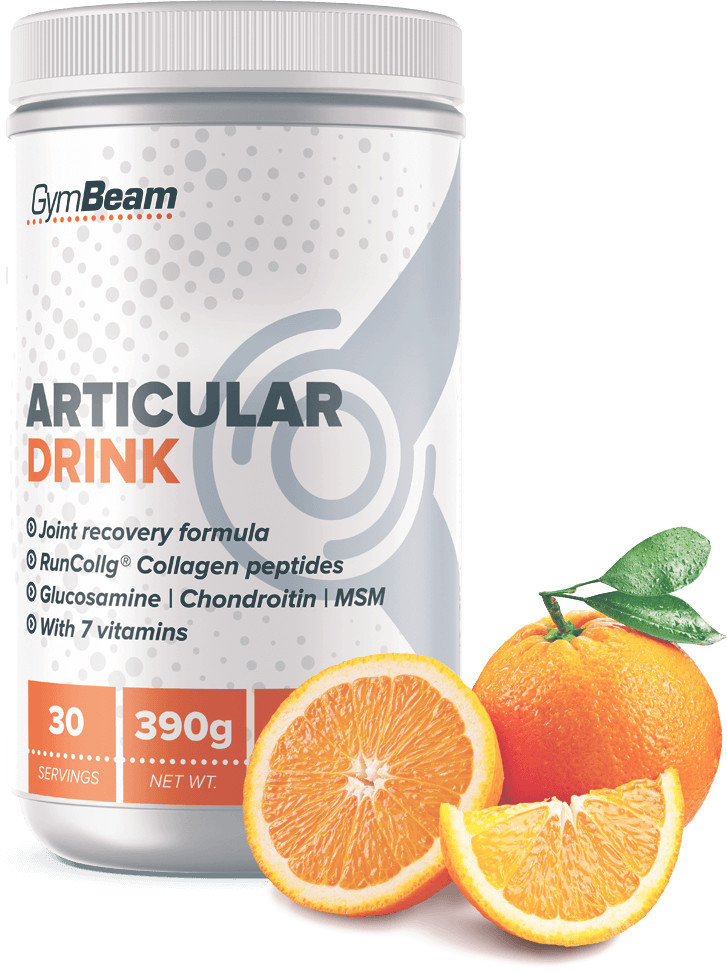 Gymbeam Suplement na stawy Articular Drink 390 g Pomarańczowy