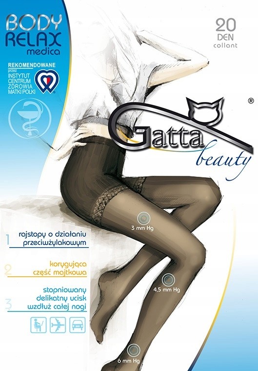 Gatta Body Relaxmedica 20 Rajstopy da