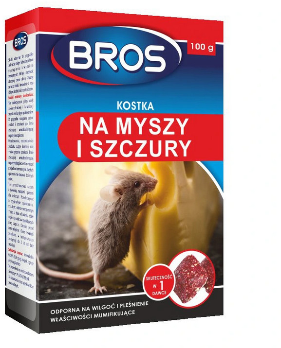 Bros kostka na myszy i szczury Bro000081