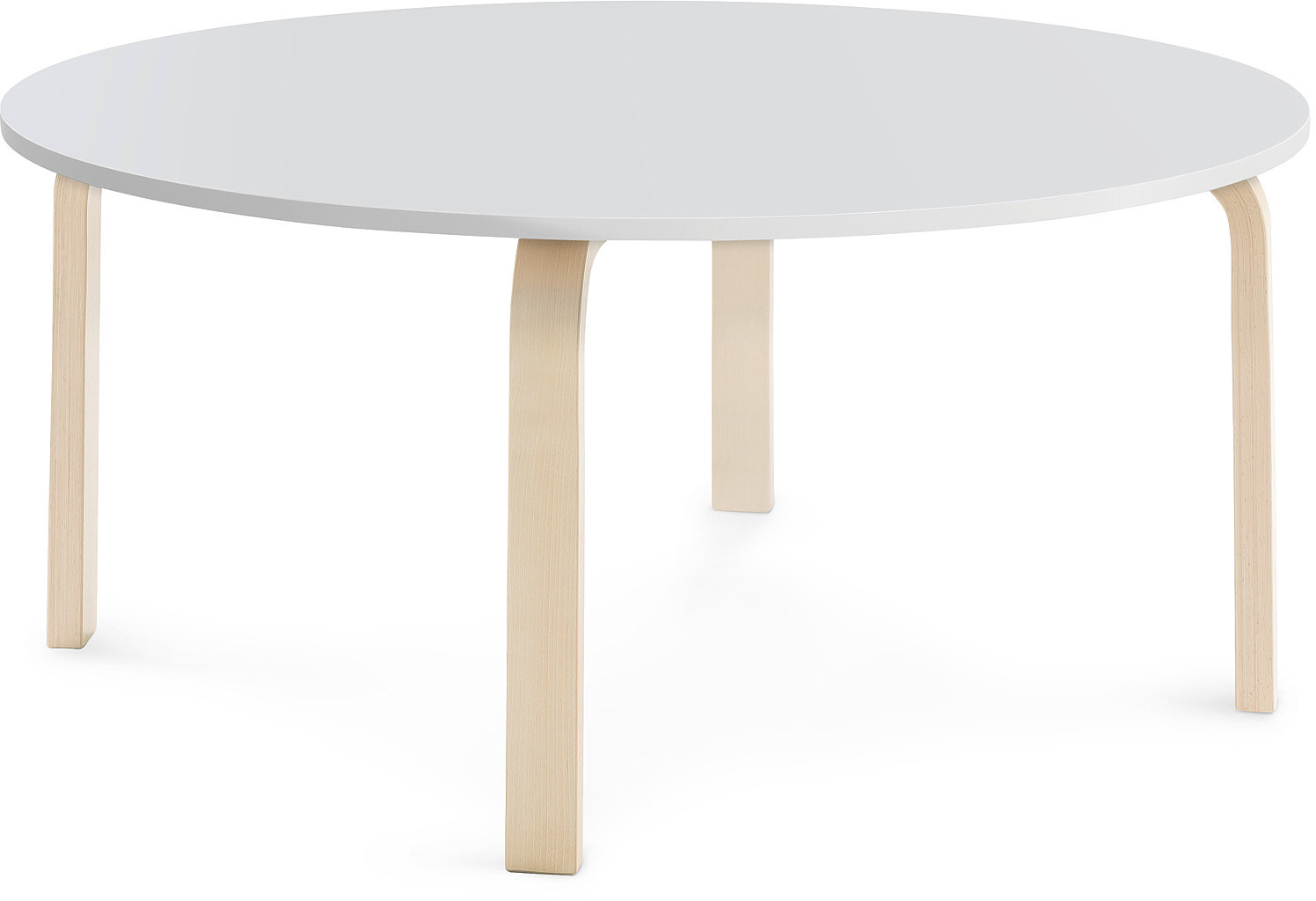 AJ Produkty Stół ELTON,  1200x530 mm, biały laminat, brzoza