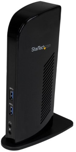STARTECH.COM StarTech. com uniwersalne USB 3.0 Laptop stacja dokująca  Audio i Ethernet, czarny USB3SDOCKHD