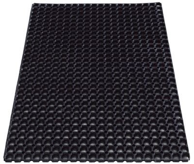 Miltex miltex 31210 ring gumowa mata scriper, 80 x 120 cm, czarny 31210