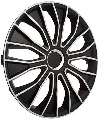 Autostyle Voltec Pro 5216 zestaw kołpaków, polipropylen, 40,64 cm (16), kolor: biały/ czarny VOLTEC 16'' WHITE&BLACK