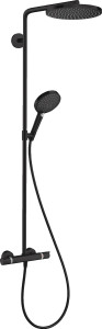 Hansgrohe 27633670 Showerpipe 240 1jet P with thermostat mat czarny
