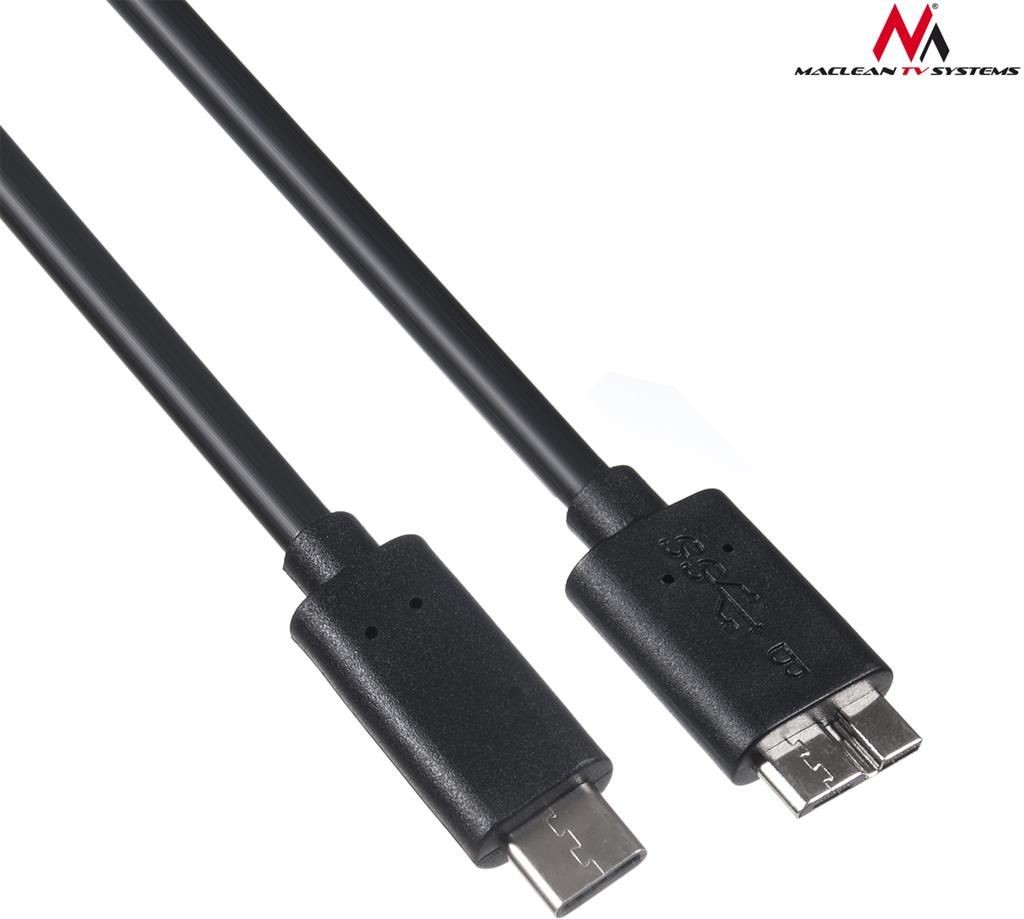 Maclean MCTV-845 Kabel USB 3.0 Micro B Type C 1m