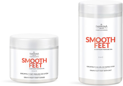 FARMONA PROFESSIONAL Farmona Smooth Feet Duet sól + Peeling do stóp PROMO SMOOTH