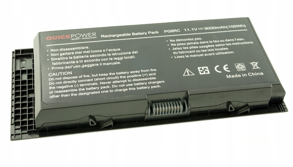 Dell Bateria do Precision M4600 M4800 M6600 100Wh