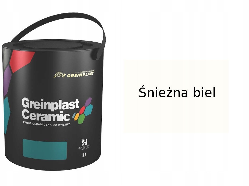 Greinplast Ceramic farba FWC01 Śnieżna biel 1L
