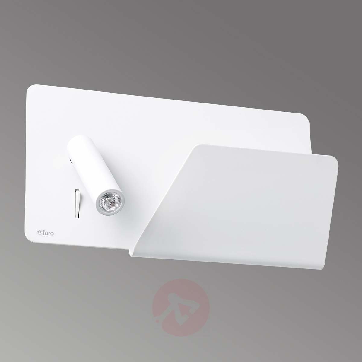 Nowoczesna lampa ścienna LED Suau z gniazdem USB