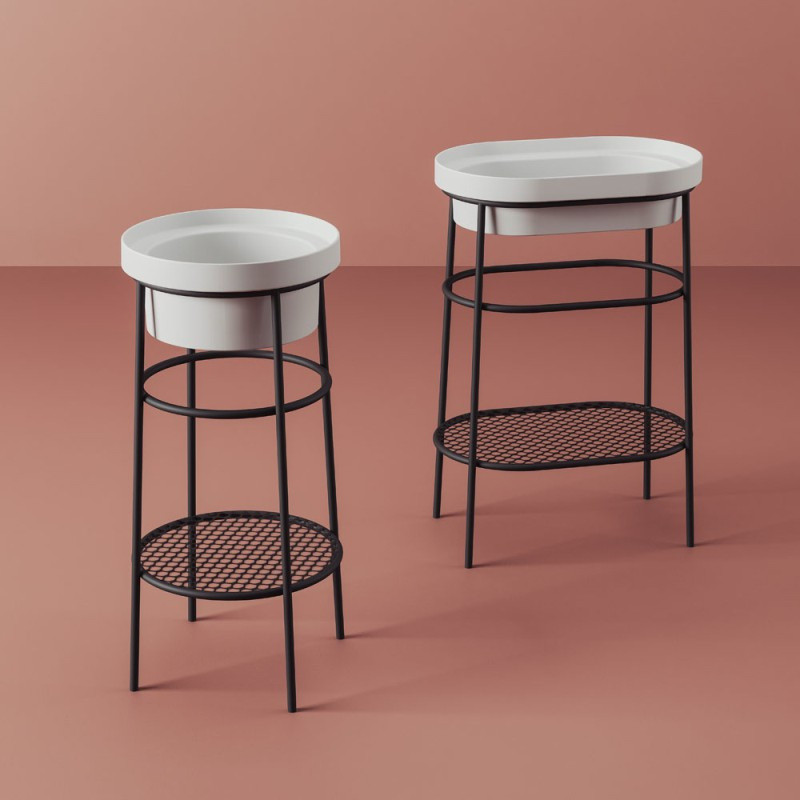 Art Ceram Fuori Scala Umywalka nablatowa lub wpuszczana 58x35 cm biały połysk TFL03301;00