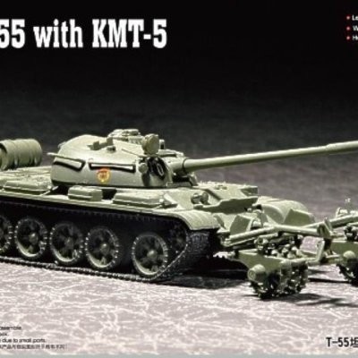 Trumpeter T-55 with KMT 5
