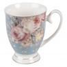Clayre & Eef Porcelanowy Kubek w Kwiaty  Clayre & Eef