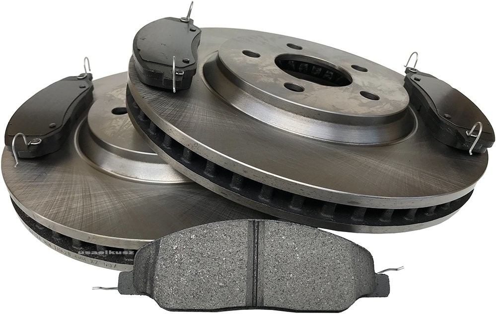 Przednie klocki + tarcze hamulcowe 316mm Ford Mustang 2005-2014 54134+NCD1081