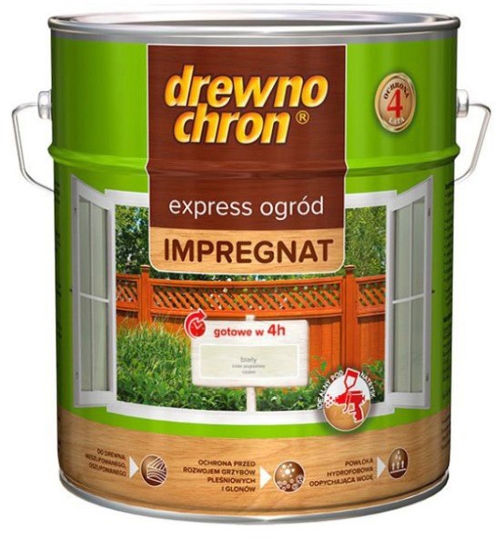 Drewnochron Impregnat Express DN bia$34y 9 l 388727