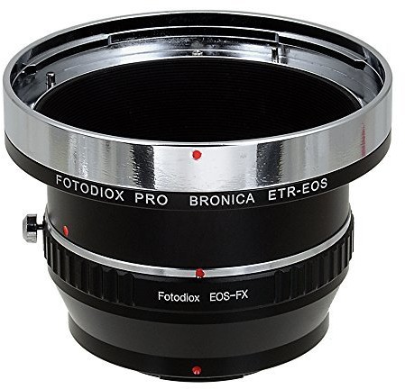 Fotodiox Fotodiox Pro Lens Mount Adapters, Bronica ETR (etrc, etrs, ETR-C, etrsi) Mount Lenses to X-Series Mirrorless camera adapter Fits X-Mount Camera bodies AS X-Pro1 wyszukiwania, X-E1, X-M1, X-A ETR-EOS-F