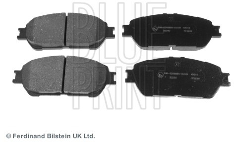 BLUE PRINT Zestaw klocków hamulcowych, hamulce tarczowe ADT342193