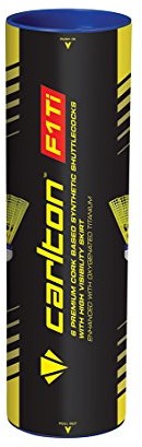 Dunlop Carlton F1 TI 3766 lotki do badmintona, rozmiar uniwersalny, niebieskie 003766