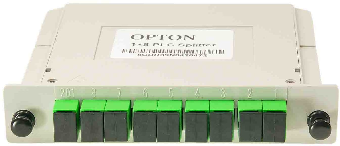 APC Splitter PLC 1:8 SC Casette OP-PLC-1X8-CAS-SCA