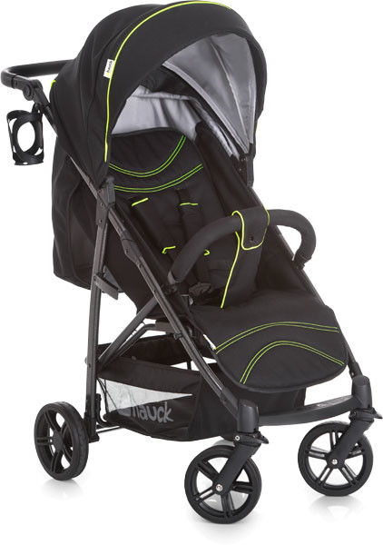 Hauck Rapid 4 S Plus Trio Set Deluxe 4w1 Caviar/neon yellow 2018