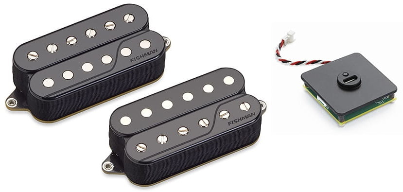 Fishman Fluence Open Core Classic Humbucker Black Set + Battery Pack Gratis Prezent od Kup Instrument! zestaw 6