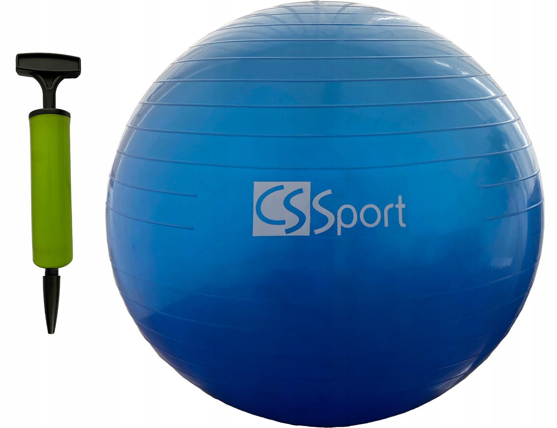 Piłka Gimnastyczna Do Ćwiczeń Fitness 75CM Pompka