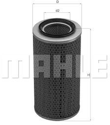 Mahle knecht LX 748 filtr powietrza LX 748