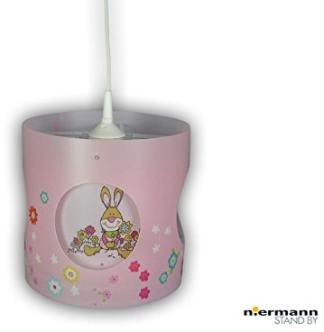 Niermann Standby Nier Mann Standby, lampa wisząca jednorożec, plastik, E27, merfahrbig, 25 x 25 x 27 cm 169