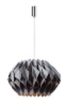Azzardo Lampa wisząca RUBEN L GREY BP-1721-GR