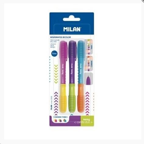 MILAN Długopis Sway Combi Duo 3szt
