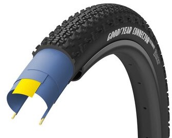 GOODYEAR Opona rowerowa 700x35 35-622 GOODYEAR CONNECTOR ULTIMATE TUBELESS C czerń bezdętkowa OPG059