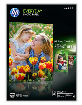 HP papier fotograficzny DO UŻYTKU NA CO DZIEŃ LEKKO BŁYSZCZĄCY A4 (25ARK) [175G] Q5451A