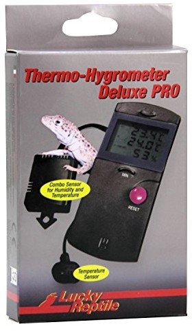 Lucky Reptile LTH-34 termometr higrometr i Deluxe Pro, elektroniczny z fernfuehlern