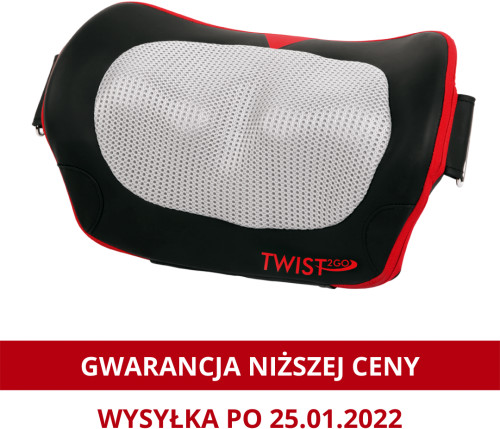 Casada Poduszka masująca MINIWELL Twist2Go z pasami MT2GO