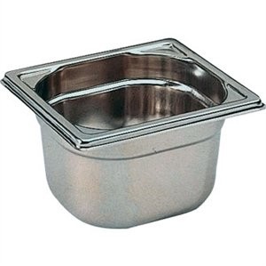 Bourgeat : burgas k073 Geat Gastronorm pojemnik, 1/6, ze stali nierdzewnej, 3 L, długość 176 MM X szerokość 162 MM X głębokość 200 MM K073