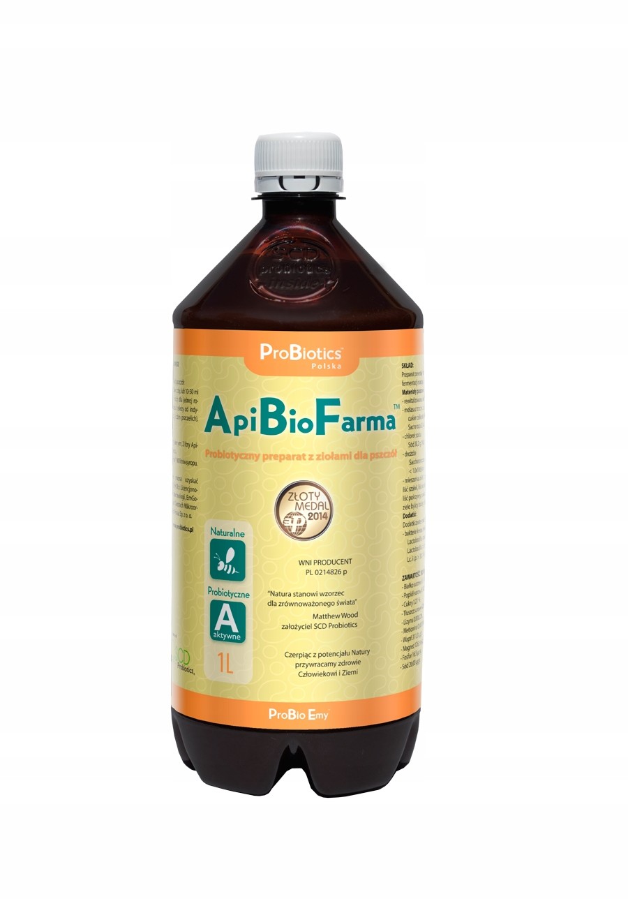 ApiBioFarma 1000 ml probiotyk z ziołami