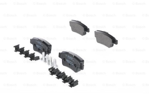 Bosch Zestaw klocków hamulcowych, hamulce tarczowe 0 986 494 222
