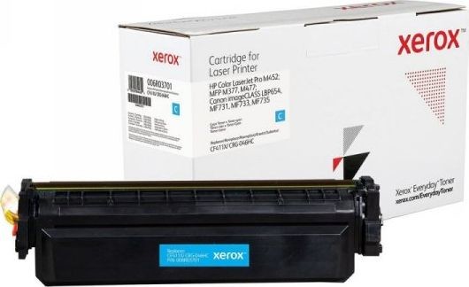 Xerox Toner HIGH YIELD CYAN TONER CARTRIDGE HIGH YIELD CYAN TONER CARTRIDGE 006R03701