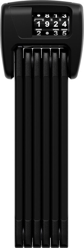 Abus Bordo Combo 6000C/90 LED SH Folding Lock, czarny 90cm 2022 Zapięcia na szyfr 69057