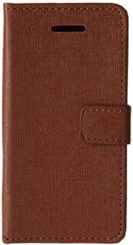 LD Case A000580 etui ochronne z funkcją stojaka do iPhone 5C, brązowe A000580