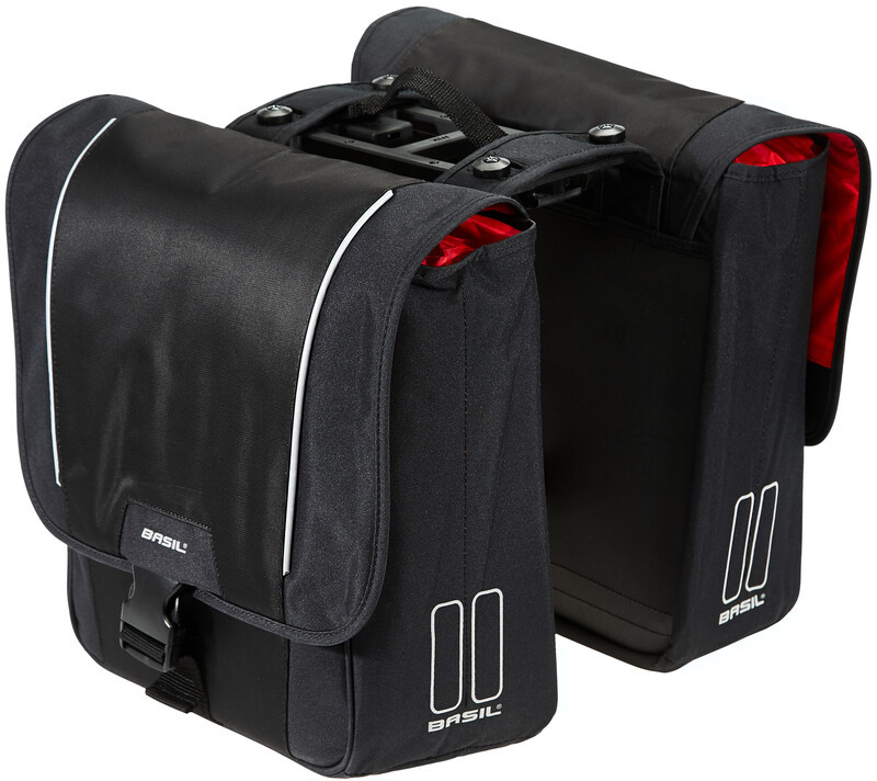 Basil Sport Design Double Pannier Bag MIK 32l, black 2021 Sakwy 17787