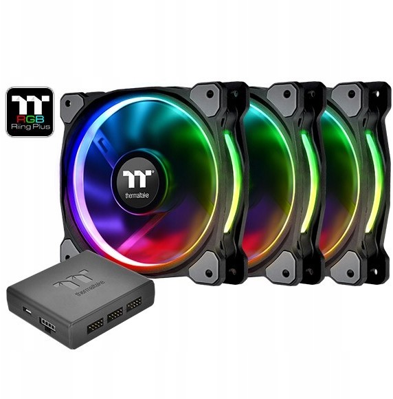 Riing 12 Rgb Plus Tt Premium Edition 3 Pack ,)