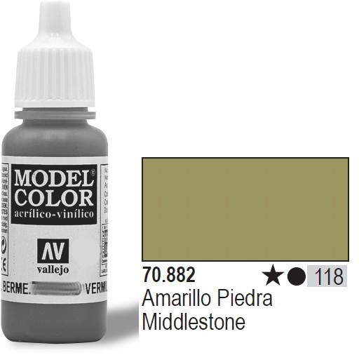 VALLEJO Farba Nr118 Midd lestone 17mlMatt
