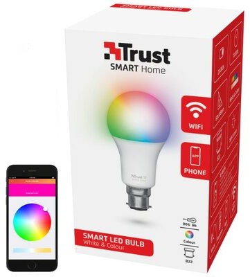 TRUST Inteligentna żarówka LED TRUST 71282 9W B22 WiFi