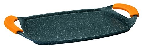 Ibili 409523 grill Plancha Basic Stone, żeliwo, czarna 409523